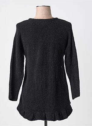 Pull coupe cintrée manches longues noir RHUM RAISIN femme