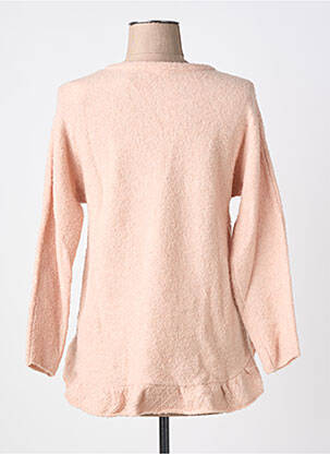 Pull coupe cintrée manches longues rose RHUM RAISIN femme
