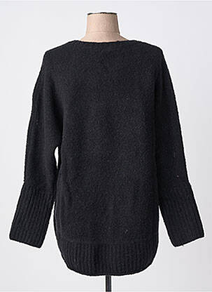 Pull col rond manches longues noir RHUM RAISIN femme