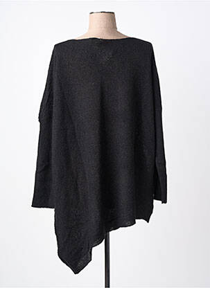 Pull coupe droite manches longues noir RHUM RAISIN femme