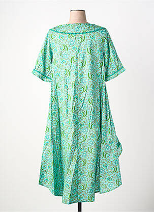 Tunique manches courtes col rond vert RHUM RAISIN femme