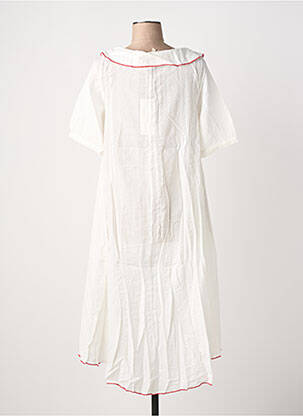 Tunique manches courtes col rond blanc RHUM RAISIN femme