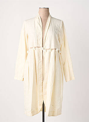 Veste casual coupe droite beige RHUM RAISIN femme