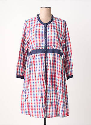 Veste casual col rond bleu RHUM RAISIN femme