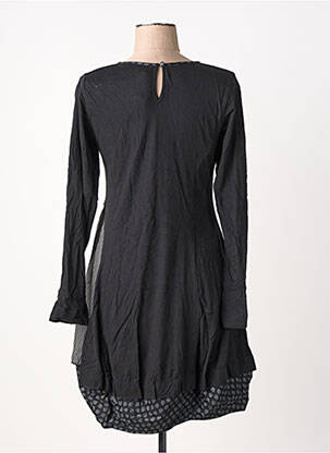 Tunique manches longues col rond noir RHUM RAISIN femme