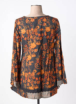 Tunique manches longues col rond orange RHUM RAISIN femme
