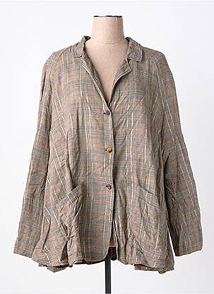 Blazer poches marron RHUM RAISIN femme