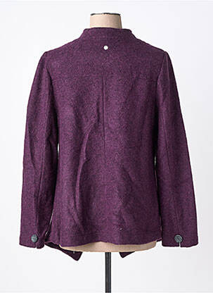 Manteau court poches sans capuche violet RHUM RAISIN femme