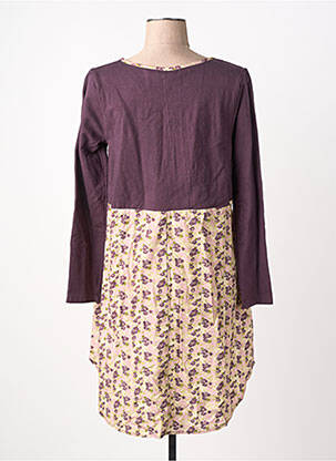 Tunique manches longues col rond violet RHUM RAISIN femme