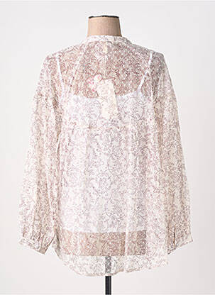 Blouse légère et transparente manches longues rose RHUM RAISIN femme