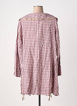 Robe courte manches longues manches longues violet RHUM RAISIN femme