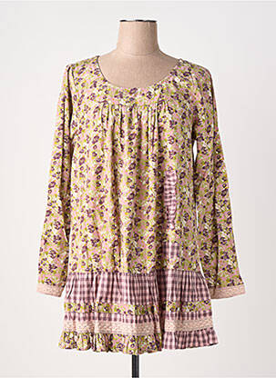 Tunique manches longues col rond violet RHUM RAISIN femme