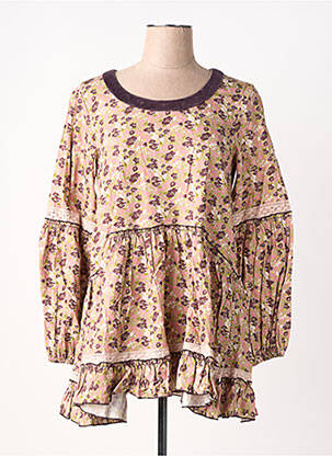Tunique manches longues col rond violet RHUM RAISIN femme