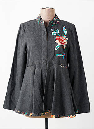 Veste casual poches gris RHUM RAISIN femme