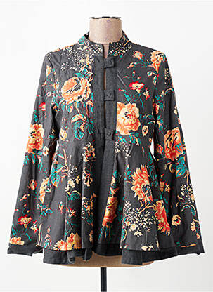 Veste casual poches gris RHUM RAISIN femme