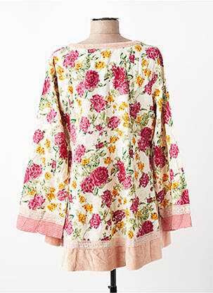 Tunique manches longues col rond rose RHUM RAISIN femme