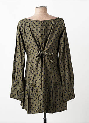 Tunique manches longues col rond vert RHUM RAISIN femme