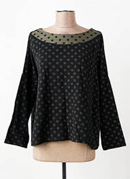 Sweat-shirt stretch manches longues bleu RHUM RAISIN femme