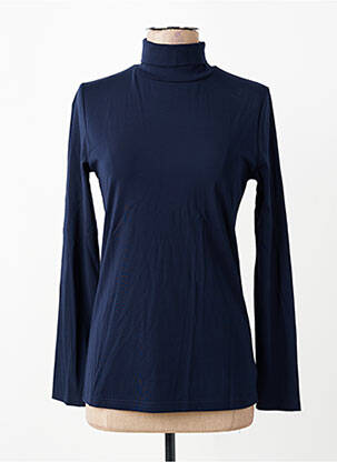 Sous-pull stretch manches longues bleu RHUM RAISIN femme