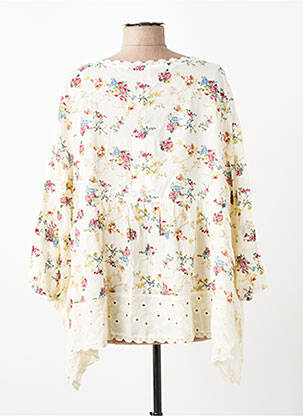 Tunique manches longues col rond beige RHUM RAISIN femme
