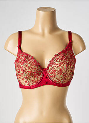 Top/caraco broderie rouge AUBADE femme