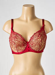 Top/caraco broderie rouge AUBADE femme