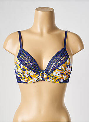 Soutien-gorge haut soutien-gorge emboitant haut soutien-gorge emboitant bleu MORGAN femme