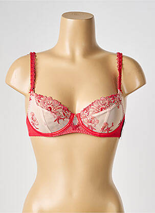 Soutien-gorge haut soutien-gorge balconnet haut soutien-gorge balconnet rouge AUBADE femme