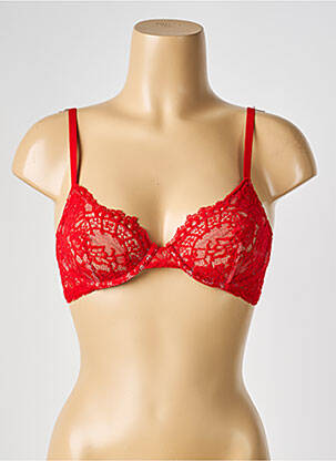 Soutien-gorge haut soutien-gorge balconnet haut soutien-gorge balconnet rouge WOLFORD femme
