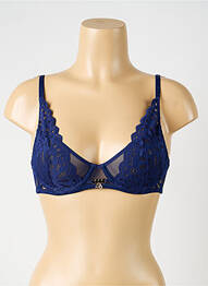 Soutien-gorge haut soutien-gorge balconnet haut soutien-gorge balconnet bleu MORGAN femme