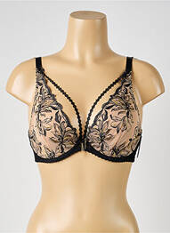 Soutien-gorge broderie haut soutien-gorge emboitant noir AUBADE femme