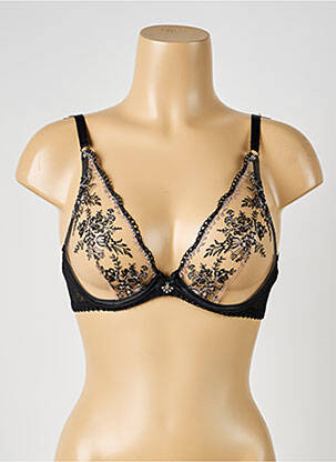 Soutien-gorge broderie haut soutien-gorge emboitant noir AUBADE femme