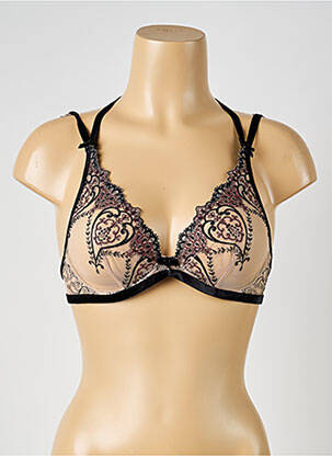Soutien-gorge broderie haut soutien-gorge emboitant noir AUBADE femme
