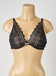 Soutien-gorge broderie haut soutien-gorge emboitant noir PASSIONATA femme
