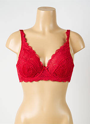 Soutien-gorge haut soutien-gorge emboitant haut soutien-gorge emboitant rouge DAMART femme