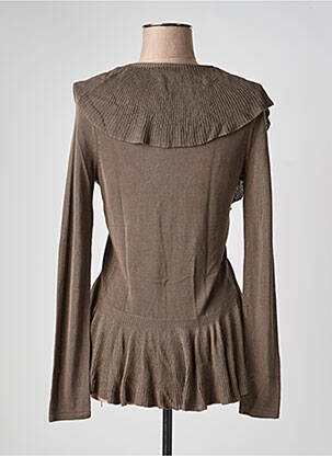 Gilet manches longues stretch marron MEXX femme