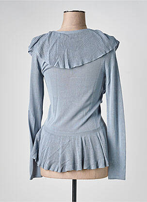 Gilet manches longues stretch bleu MEXX femme