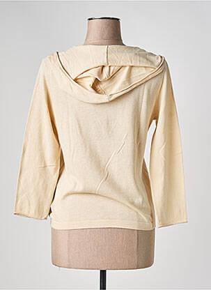 Pull col v manches courtes beige MEXX femme