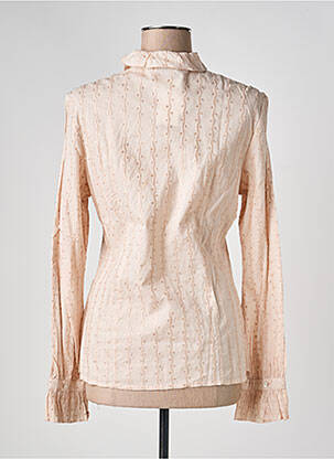 Chemisier coupe cintrée manches longues rose MEXX femme