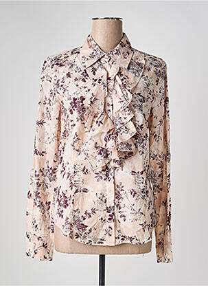 Chemisier coupe cintrée manches longues rose MEXX femme