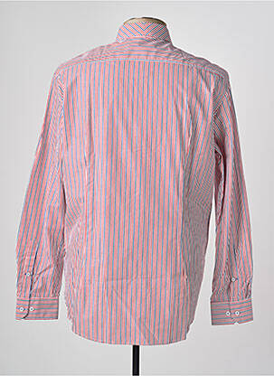 Chemise manches longues poignets boutonnés rouge MEXX homme