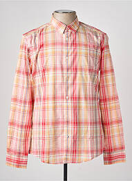 Chemise manches longues poignets boutonnés orange MEXX homme