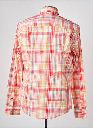 Chemise manches longues poignets boutonnés orange MEXX homme