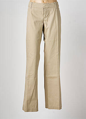 Pantalon chino tissage popeline taille normale beige MEXX femme