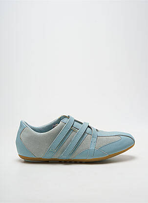Baskets bout rond talon plat jusqu'à 3cm bleu MEXX femme