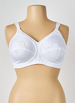 Soutien-gorge effet matière satinée haut soutien-gorge emboitant blanc TRIUMPH femme