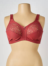 Soutien-gorge sans armature haut soutien-gorge emboitant marron DAMART femme