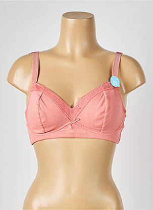 Soutien-gorge sans armature haut soutien-gorge emboitant rose DAMART femme