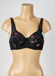 Soutien-gorge broderie haut soutien-gorge emboitant noir DAMART femme