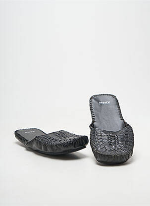 Mules/sabots talon plat jusqu'à 3cm noir MEXX femme